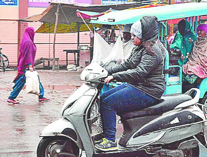 The temperature reached 4.2 degree in Muzaffarnagar