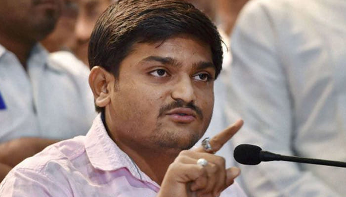 Hardik Patel asked for resignation of Gujrat CM Vijay Rupani for Padmaavat violence