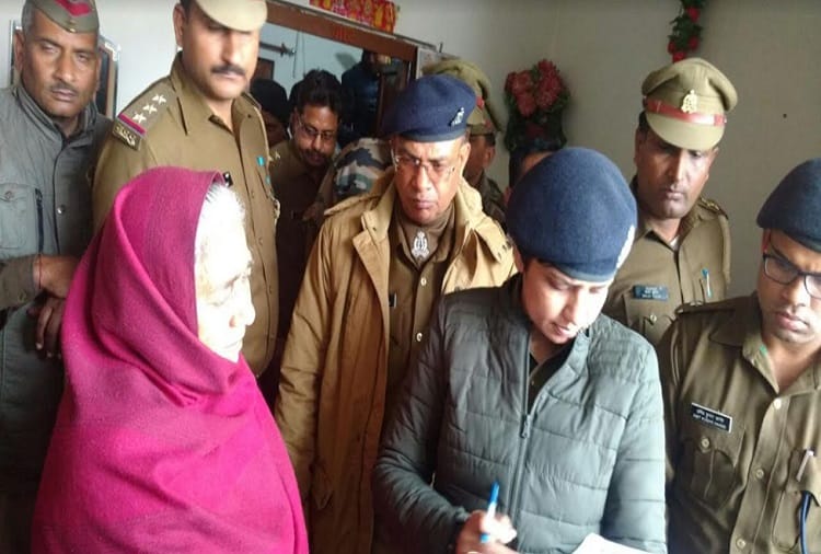 Double Murder Live Photos, mother and son shot dead