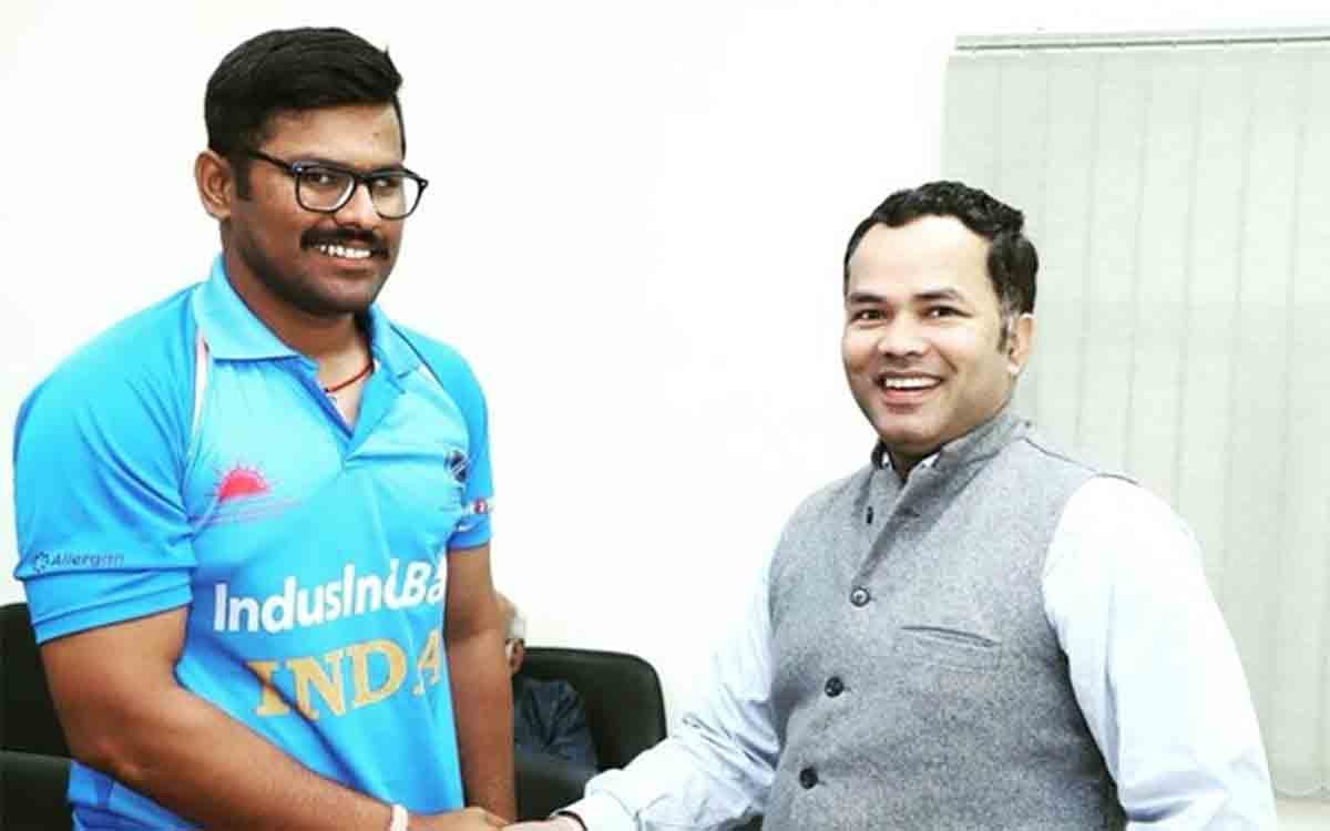 indian blind cricket team captain ajay reddy said we don't want tweets from celebs