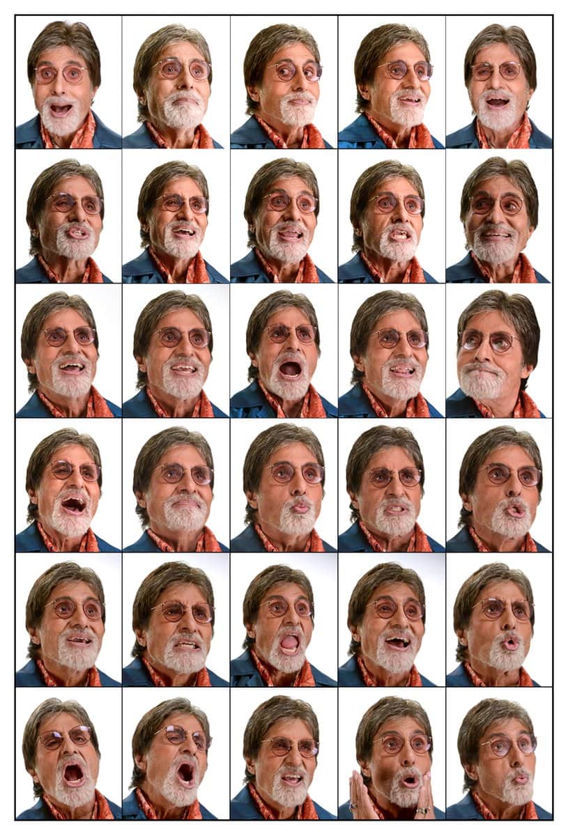 Amitabh Bachchan sung an A-Capella song 