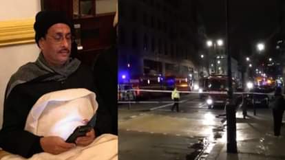 DEPUTY CM DINESH SHARMA SURVIVES SUCCESSFULLY IN LONDON CHARING CROSS GAS LEAK