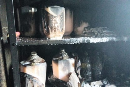  medical college on fire due to short circuit at nahan sirmour