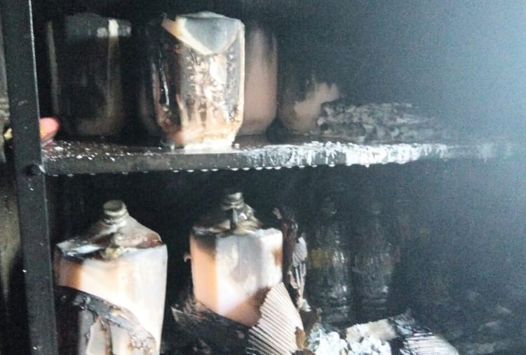  medical college on fire due to short circuit at nahan sirmour