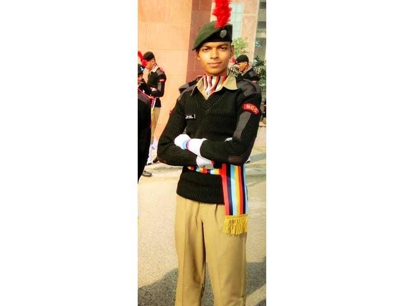 Agra NCC cadet in parAd of republic day 2018