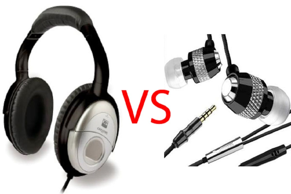 in ear headphone or earphone