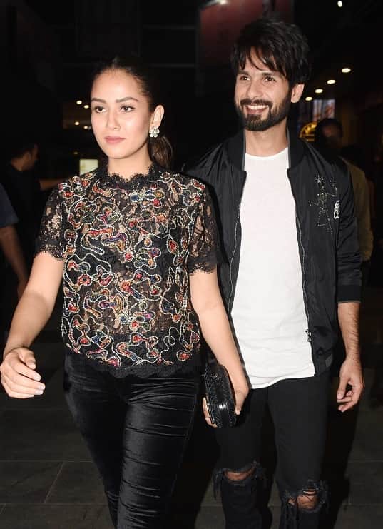 Special screening of padmaavat Deepika Padukone and Ranveer Singh looked so happy 