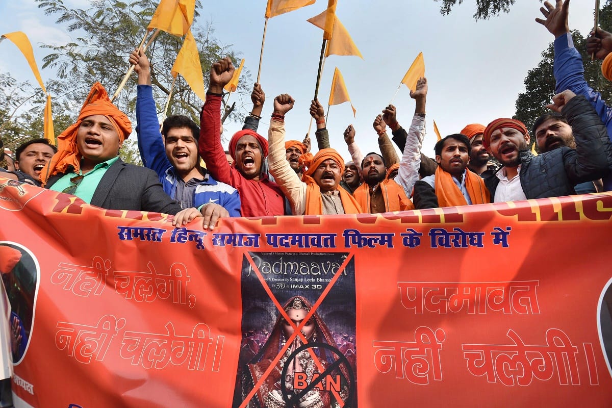 Padmaavat: karni sena Violent Demonstrations in the Country