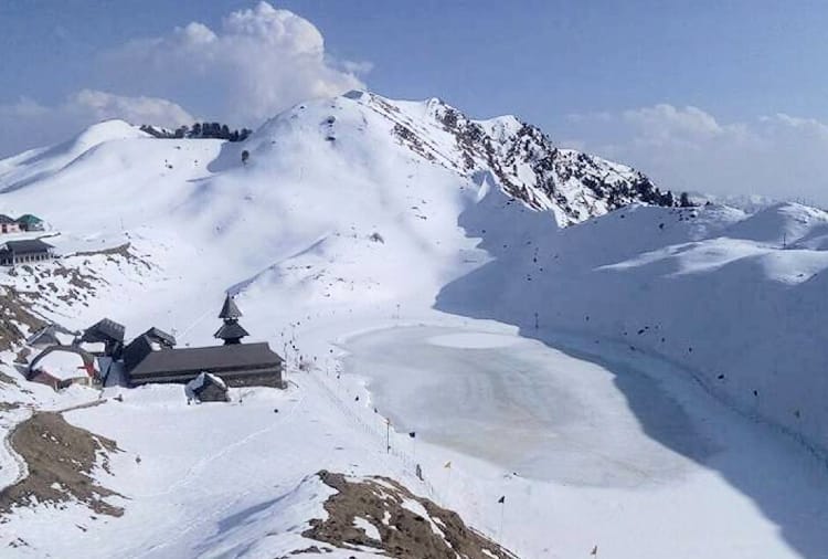six city temperature recorded in minus after snowfall in himachal