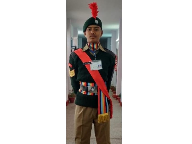Agra NCC cadet in parAd of republic day 2018