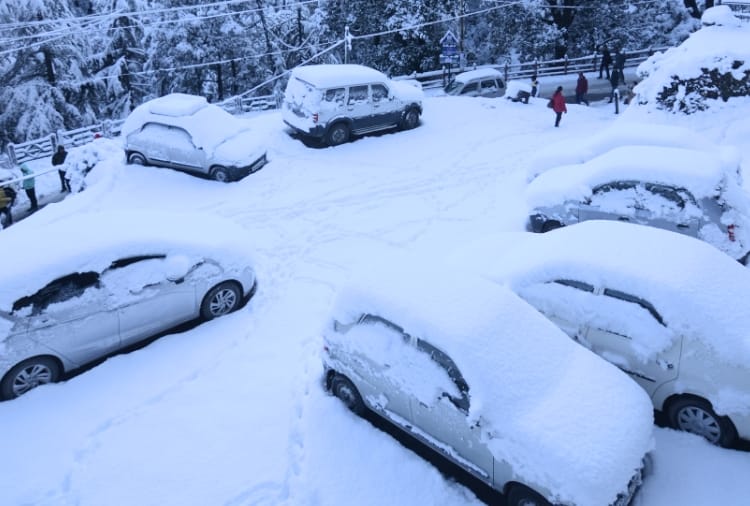 cold wave in himachal after fresh snowfall