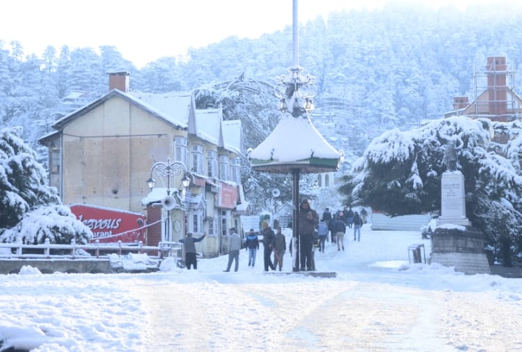 cold wave in himachal after fresh snowfall