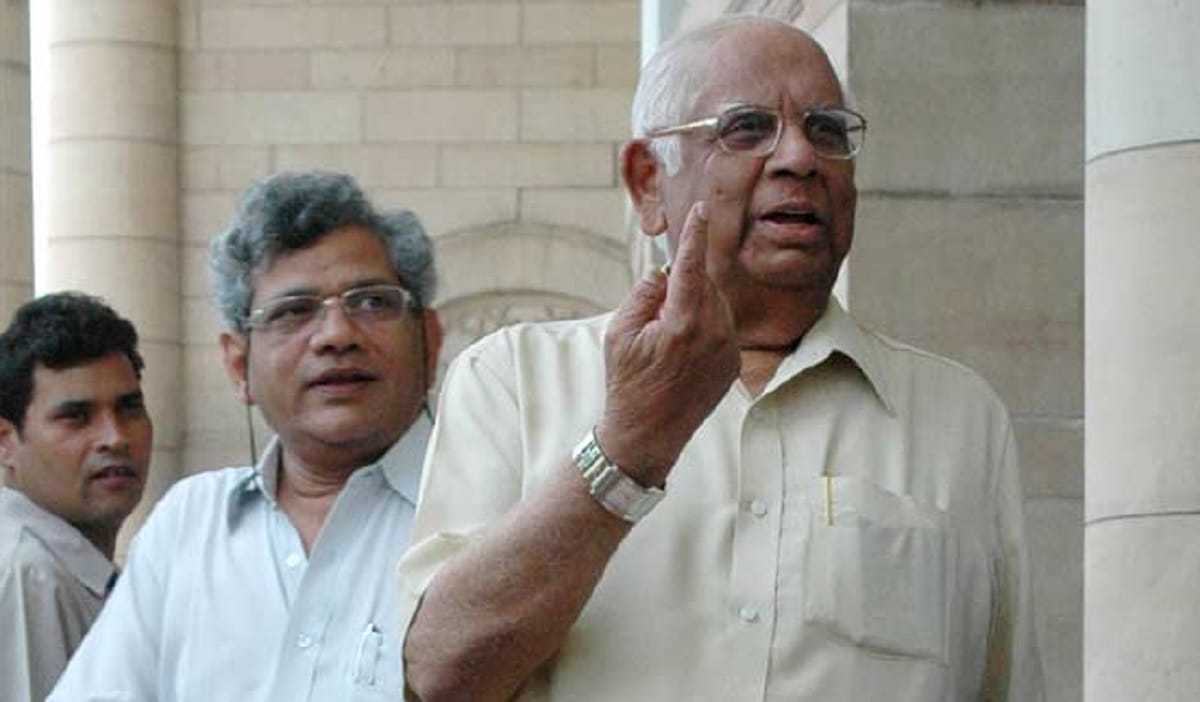 Somnath Chatterjee said, left parties are getting weaker, Not good for future