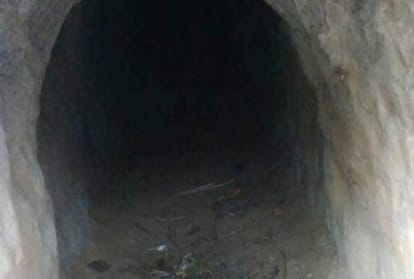 Tunnel found during temple construction in varanasi