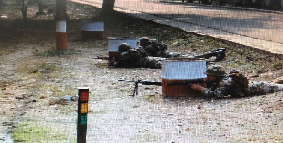 Army soldiers killed five terrorists