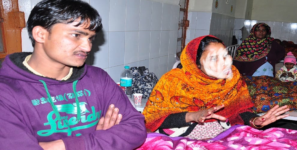 Woman had a boy in the night, doctors gave the girl in the morning, fierce ruckus