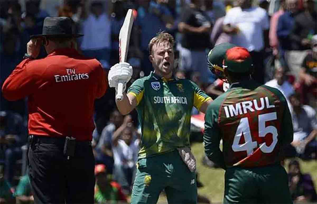 south africa announced team for first three odis against team india