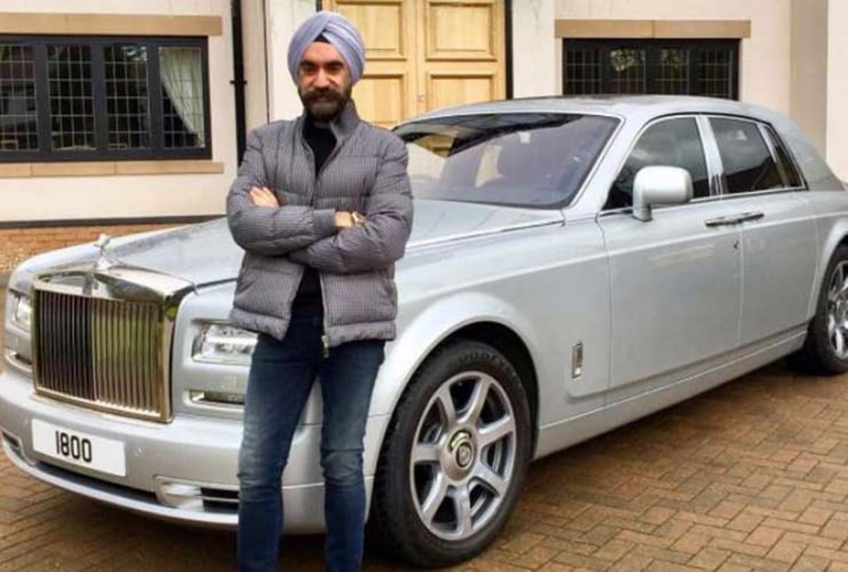 Picture being viral of sikh billionaire ruben singh with seven rolls royces 