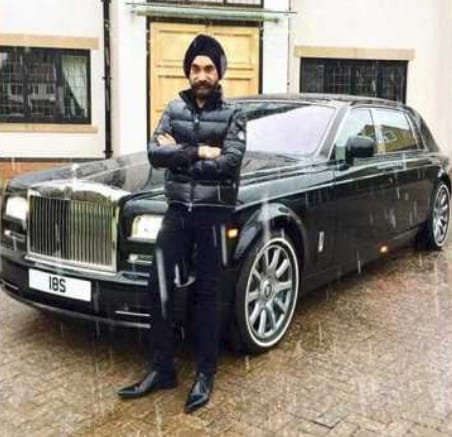 Picture being viral of sikh billionaire ruben singh with seven rolls royces 