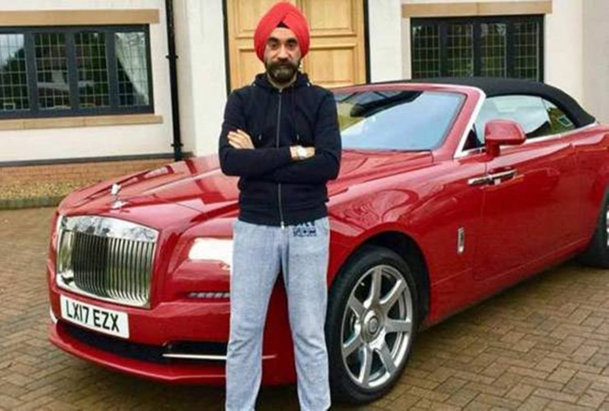 Picture being viral of sikh billionaire ruben singh with seven rolls royces 
