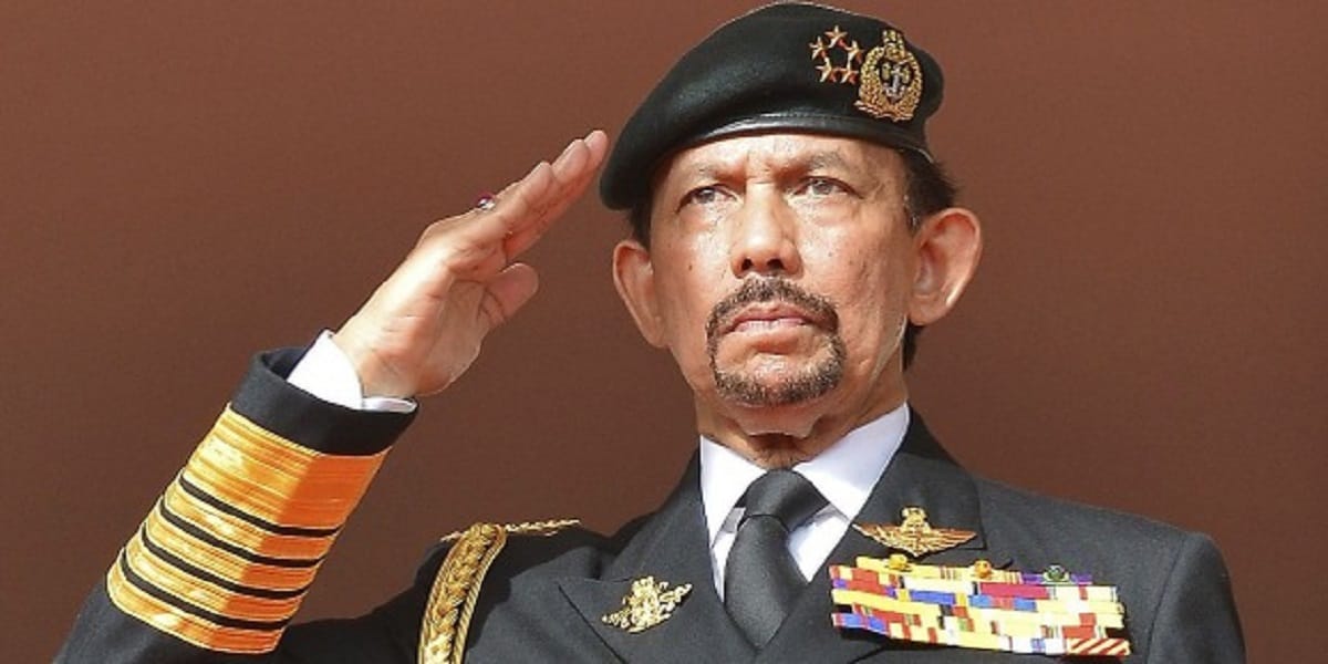 Brunei Sultan Hassanal Bolkiah piloted his jumbo jet to New Delhi 