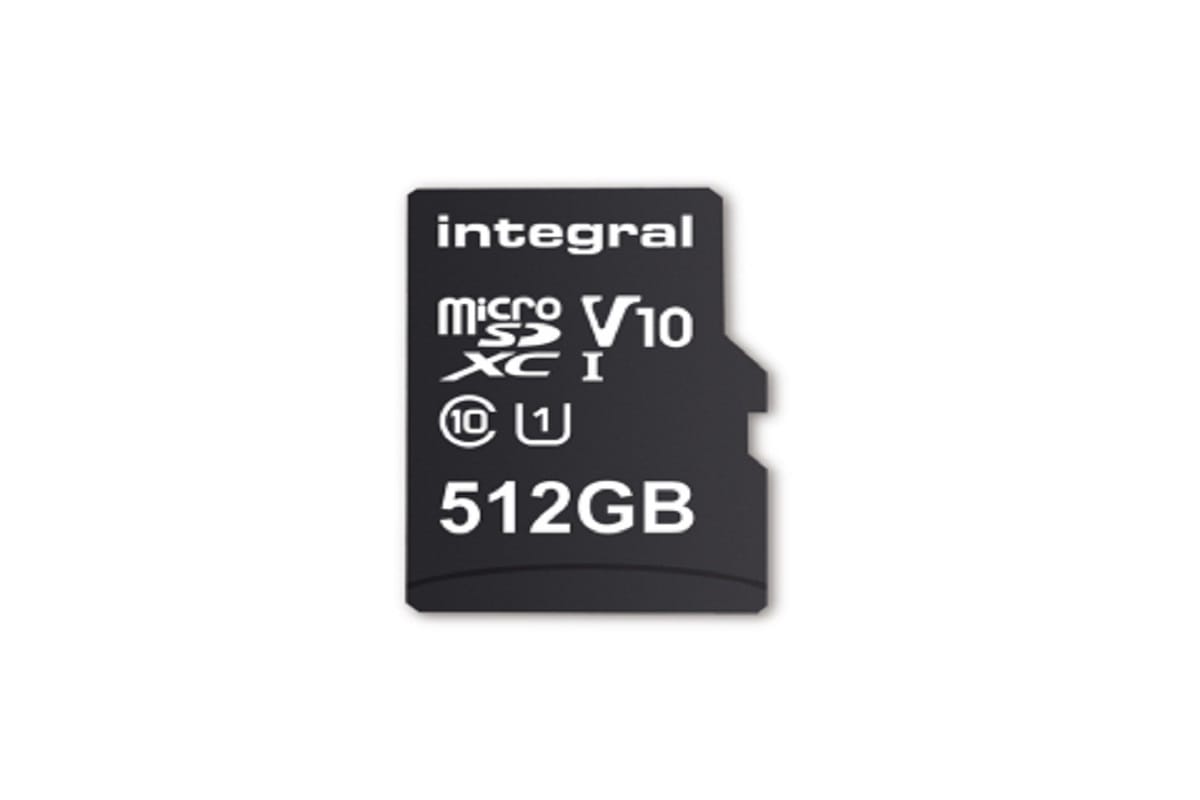worlds first 512GB microSD card launched by Integral a UK based storage company