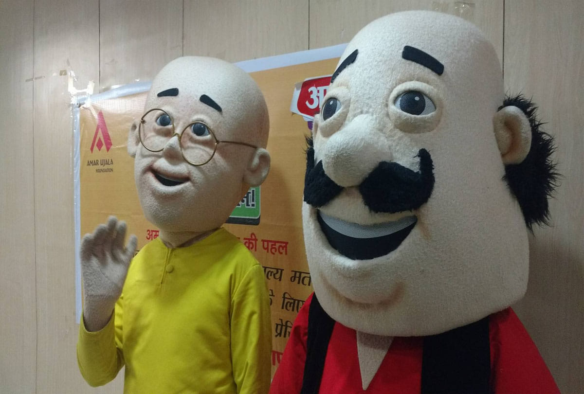  Motu-Patlu explained the meaning of BEINGREPUBLIC