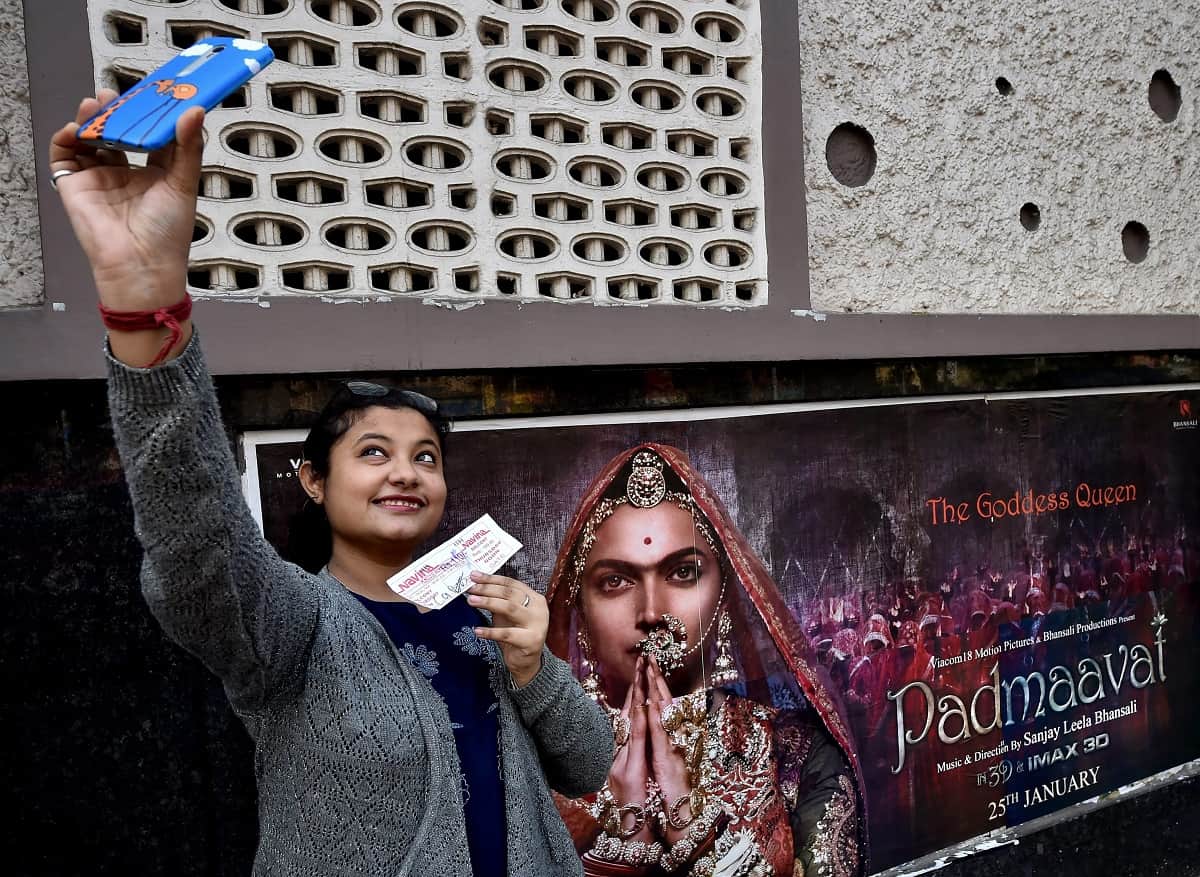 Film Padmaavat released all over amid violent protest under police protection
