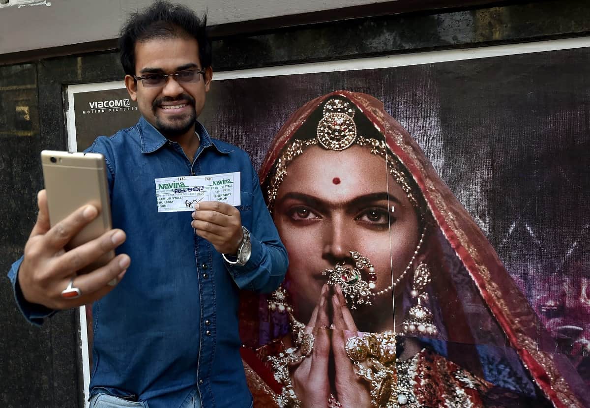 Film Padmaavat released all over amid violent protest under police protection