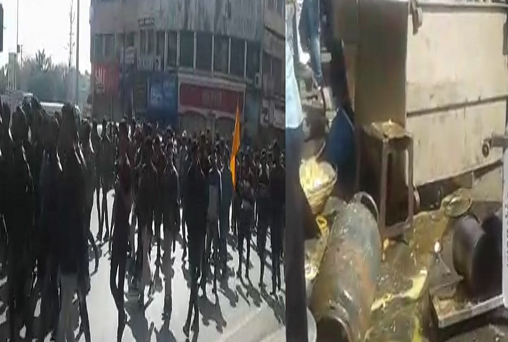 padmavat rajasthan karni sena protesting at national highway