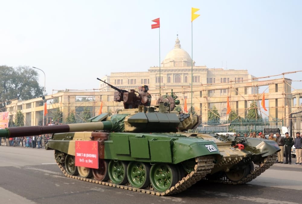 preparation for Republic Day 2018 parade