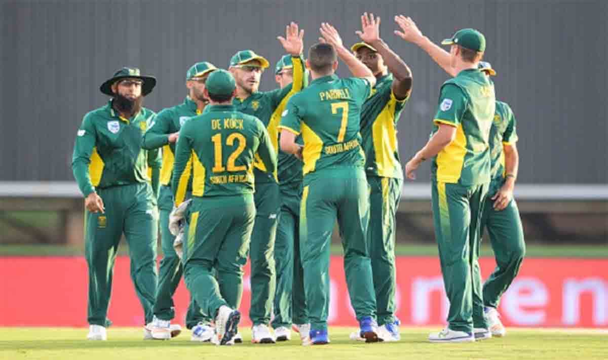 south africa announced team for first three odis against team india