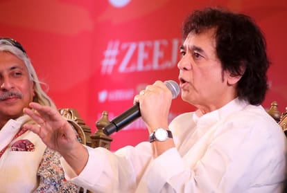 Jaipur Literature Festival-  Zakir Hussain opens a secret of his life