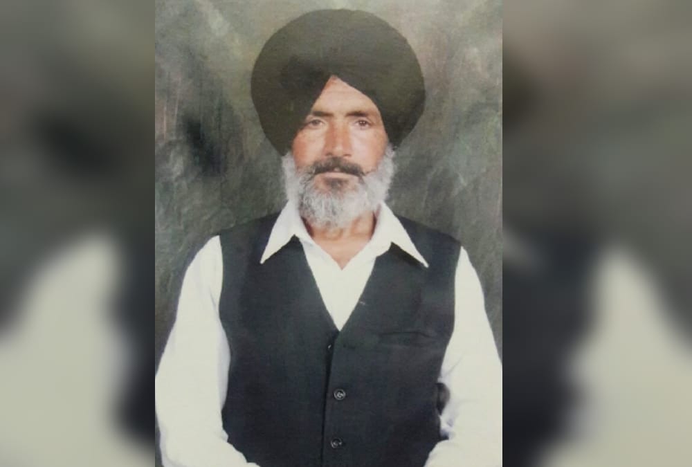 62 yr old jeet singh killed in a road accident in derabassi