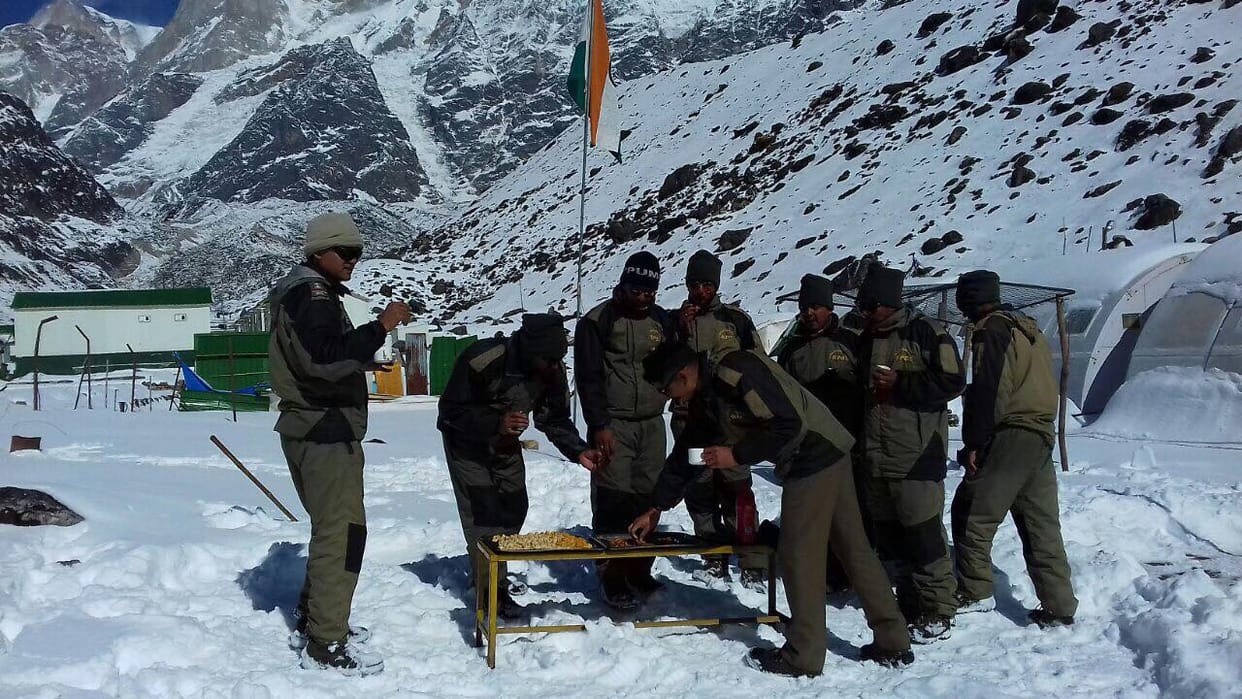 republic day celebration in kedarnath uttarakhand