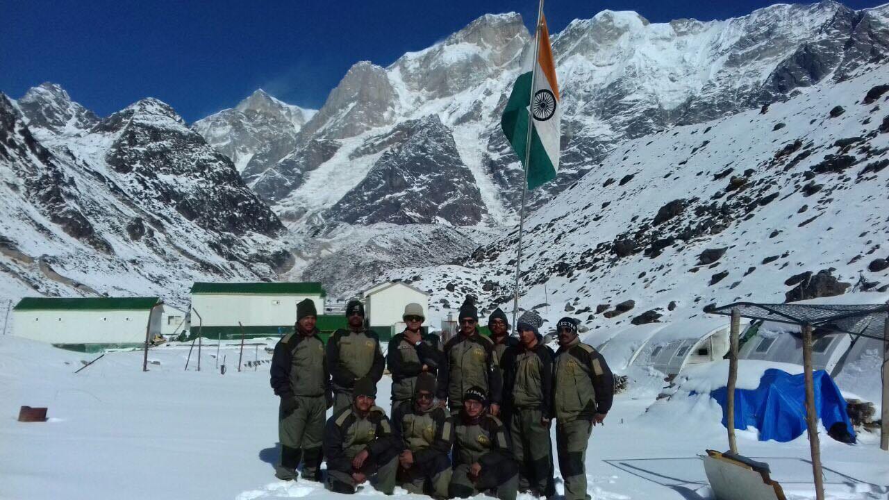 republic day celebration in kedarnath uttarakhand