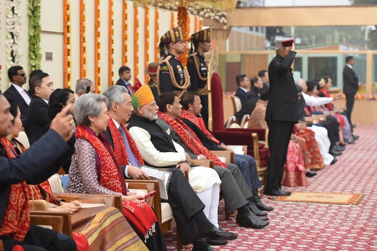 republic day pm narendra modi foreign policy 10 asian country guests  china and pak got shocked 