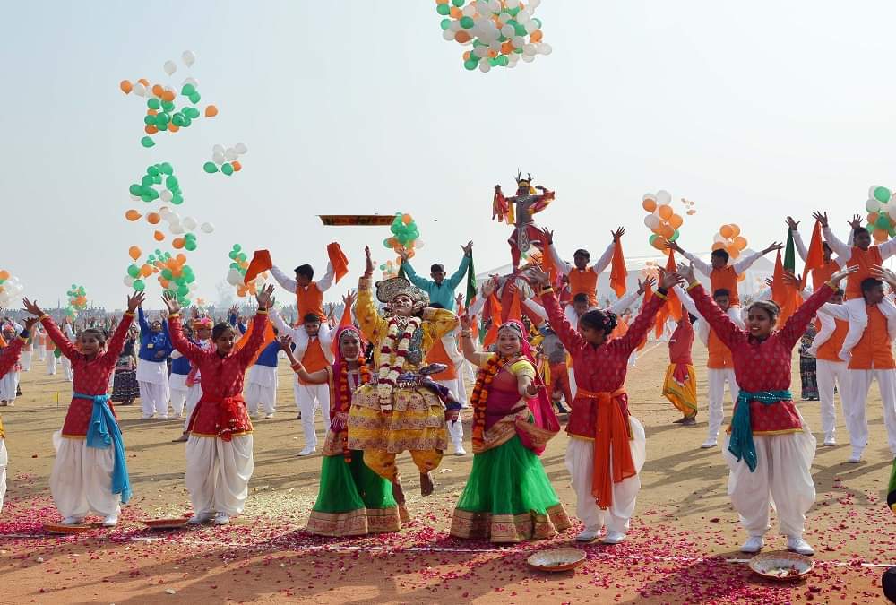 Republic day: Rajasthan Governor Kalyan Singh unfurl the tricolour in bharatpur