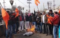 शहीद चंदन को हिंदू युवा वाहिनी ने दी श्रद्धांजलि