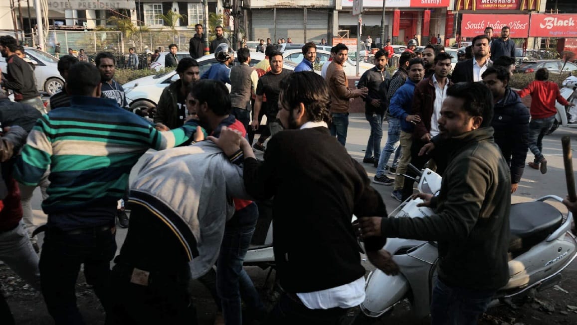 dispute during nsui state president election in dehradun