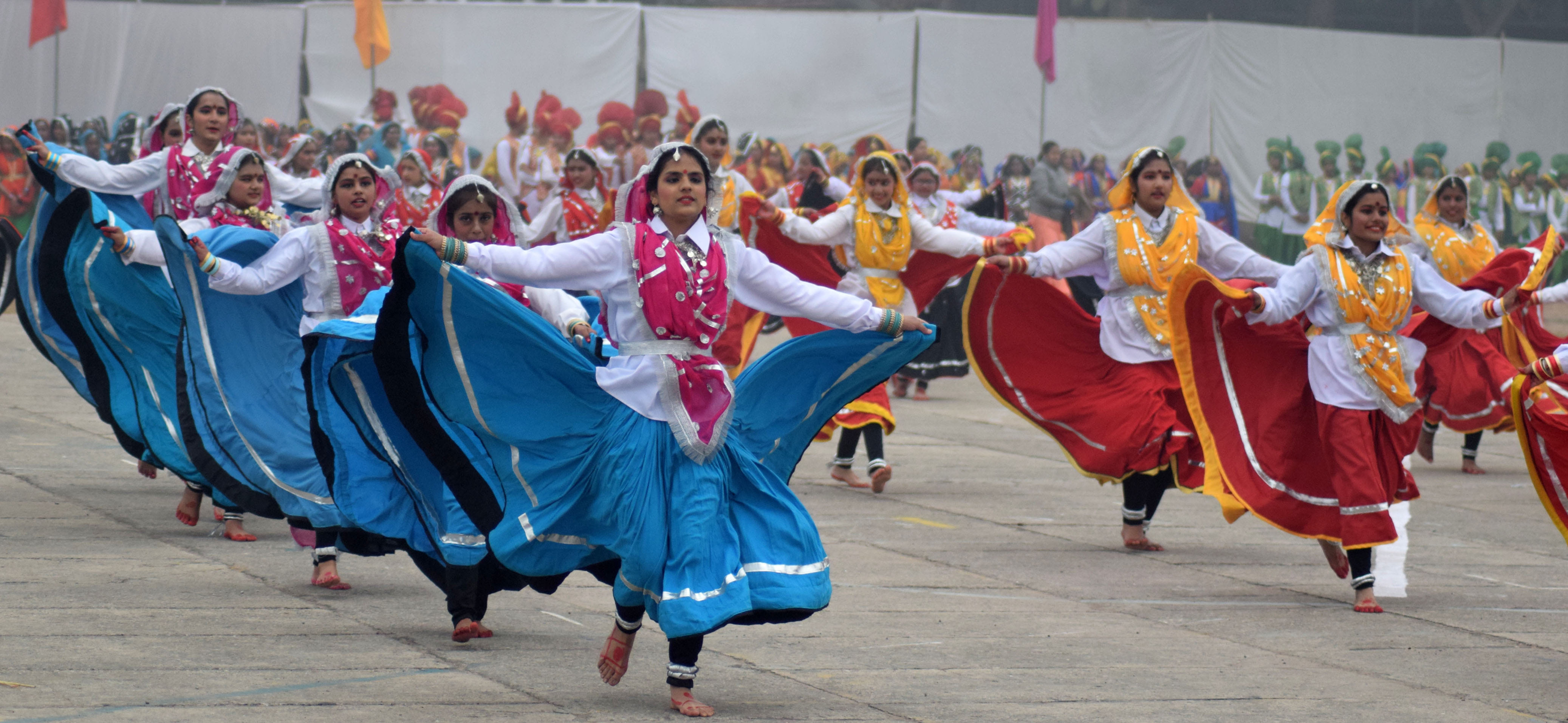 69th republic day celebration in sector 17 prade ground chandigarh
