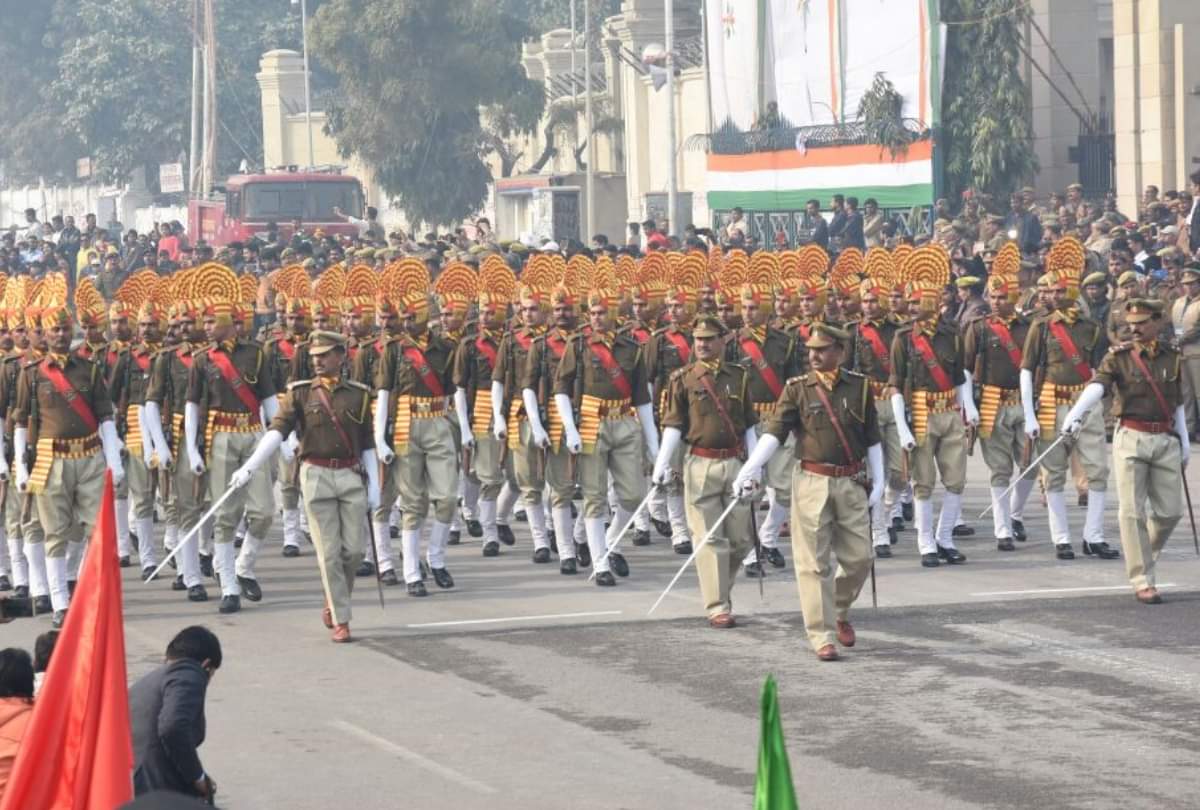 republic day celebration at vidhan bhawan lucknow 