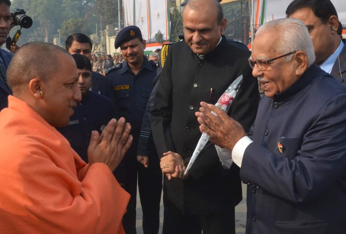 republic day celebration at vidhan bhawan lucknow 