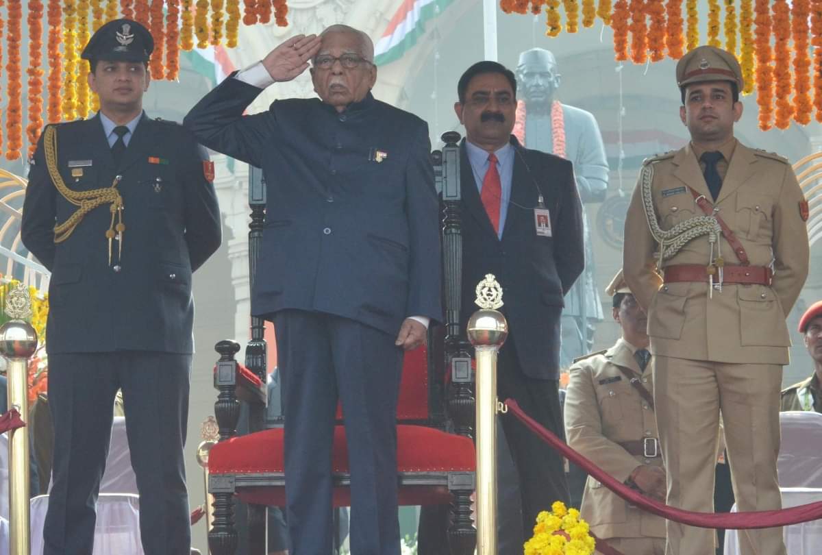 republic day celebration at vidhan bhawan lucknow 