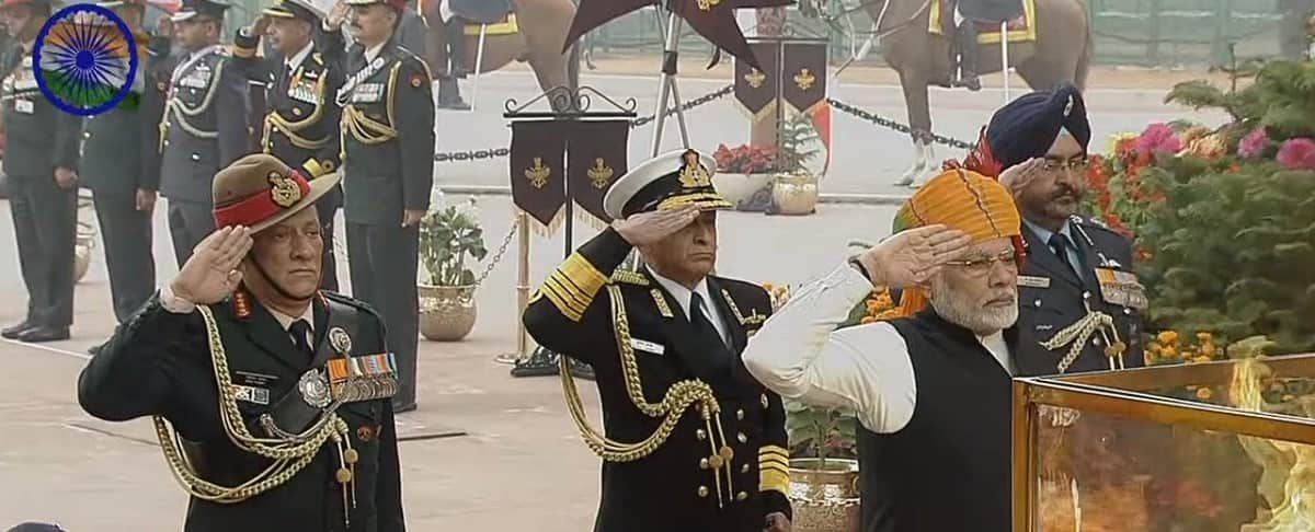  69th Republic day Parade at Rajpath where missiles and military are showing their power
