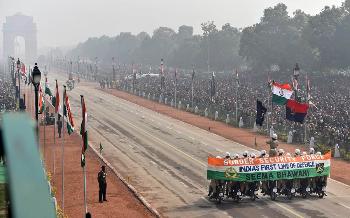 republic day 2018: when seema bhawani showed their power