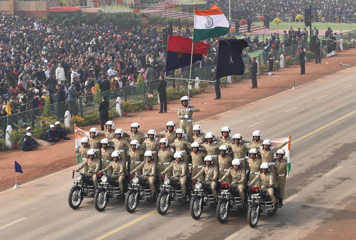 republic day 2018: when seema bhawani showed their power