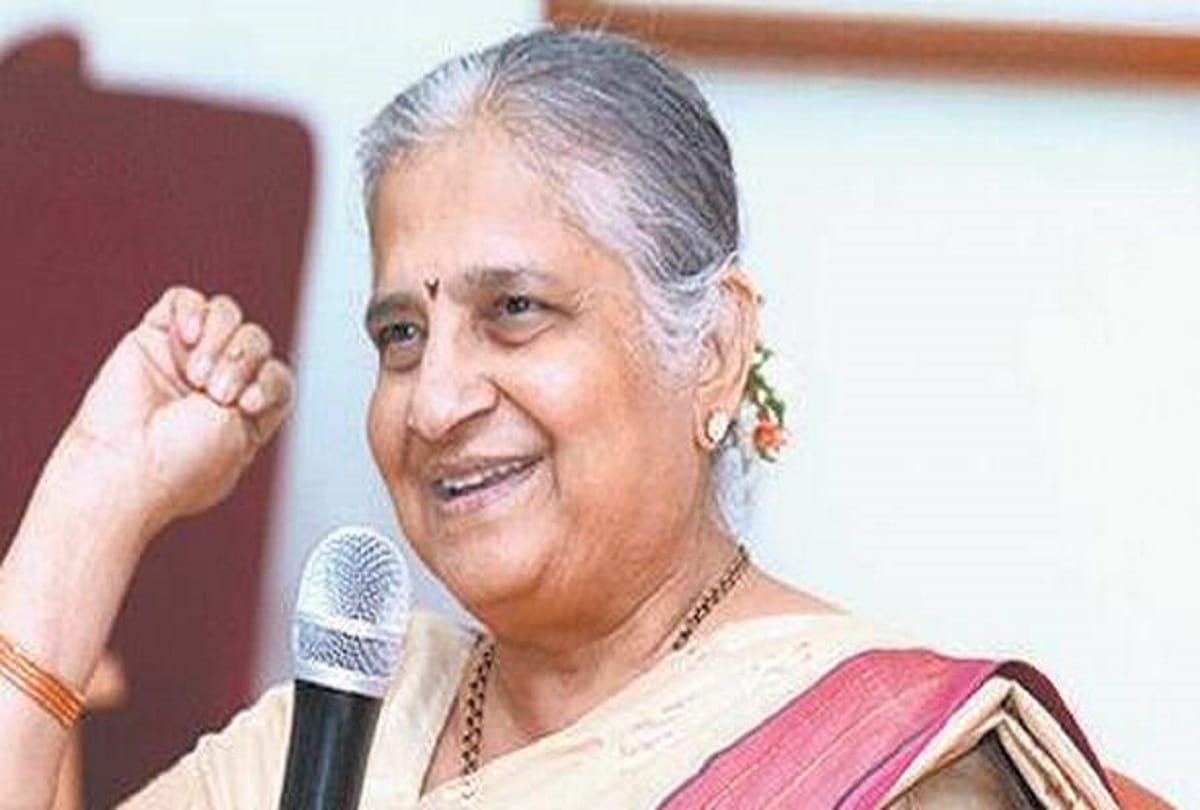 sudha muthry doneted 100 crore for fight covid 19 pendemic know facts abiut her life