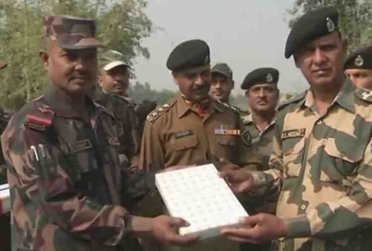 no exchange of sweets with pakistan on wagah border on 69th republic day