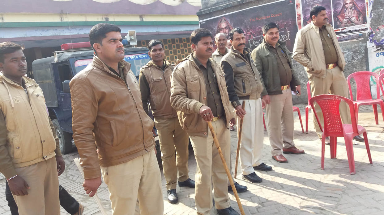 'Padmavat' appearing between strong security